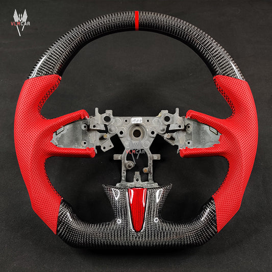 Private custom Carbon Fiber steering wheel For Infiniti Q50