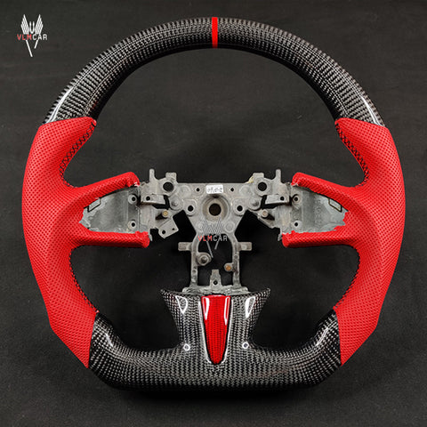 Private custom Carbon Fiber steering wheel For Infiniti Q50