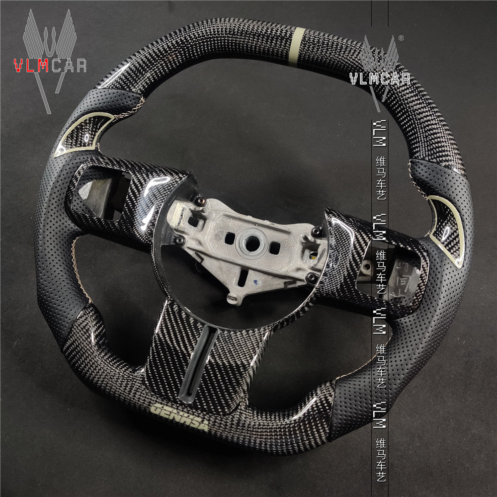 Private custom carbon fiber steering wheel for Jeep Wrangler