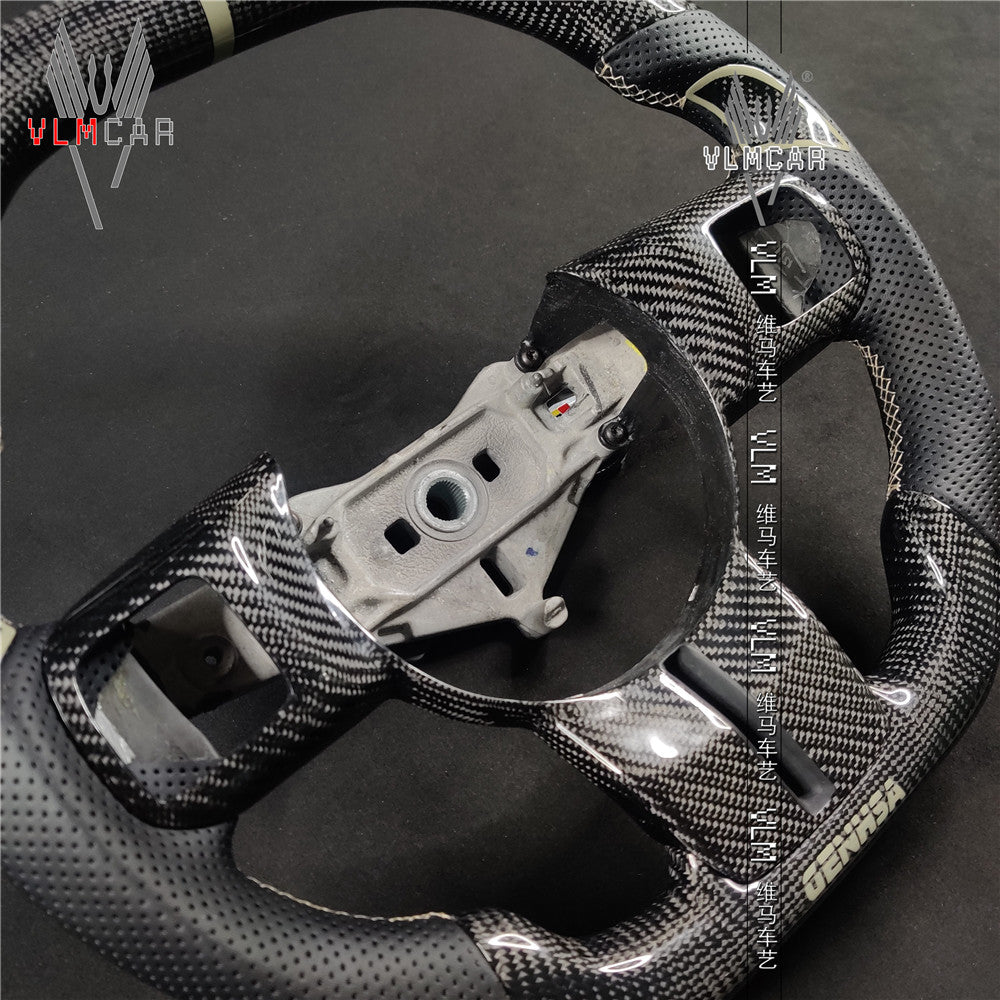 Private custom carbon fiber steering wheel for Jeep Wrangler