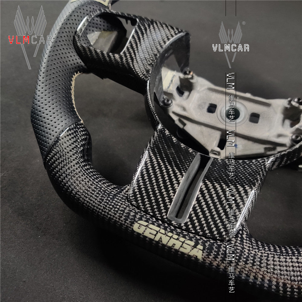 Private custom carbon fiber steering wheel for Jeep Wrangler